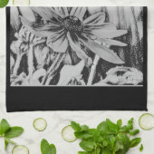 Black Mit Augen Susan Potholder Set Geschirrtuch (Gefaltet)