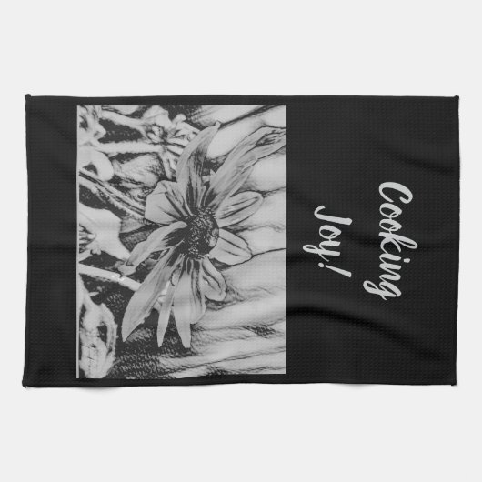 Black Mit Augen Susan Potholder Set Geschirrtuch (Horizontal)