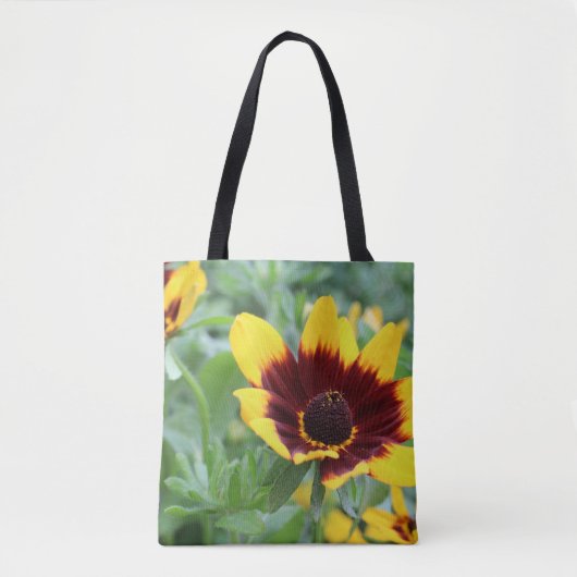Black Mit Augen Susan Tote Bag Tasche (Vorderseite)
