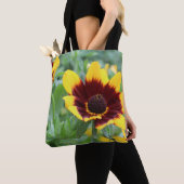 Black Mit Augen Susan Tote Bag Tasche (Von Nahem)
