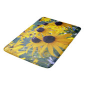 Black Mit Augen Susans Badematte (Schrägansicht)