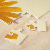Black Mit Augen Susans Heart Puzzle (Seite)