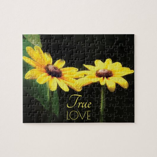 Black Mit Augen Susans Wine Love Puzzle (Horizontal)