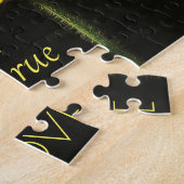 Black Mit Augen Susans Wine Love Puzzle (Seite)