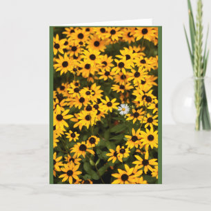 Black mit Augen Susie Card Karte