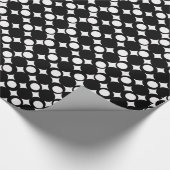 Black Mod Ball Design @ Emporio Moffa Geschenkpapier (Ecke)