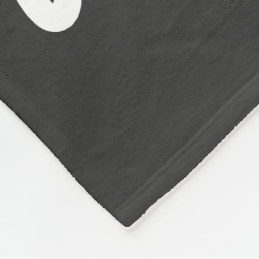 Black Modern 2 Foto Fleecedecke (Ecke)