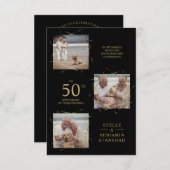 Black Modern 3 Fotos Haustier Allerheiligen (Vorne/Hinten)