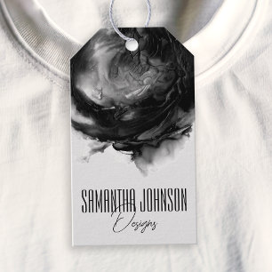 Black Modern Boutique Closing Business Hang Tag Geschenkanhänger