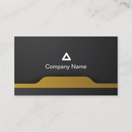 Black Modern Business Card Technology Concept Visitenkarte (Rückseite)