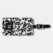 Black Modern Designer - Gepäckträger Gepäckanhänger (Vorderseite horizontal)