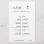 Black Modern würde sie eher Brautparty spielen (Vorderseite)