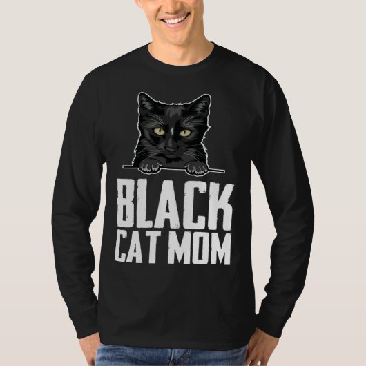 Black mom Black kitten Blacks 2 T-Shirt (Vorderseite)