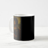 Black Mona Lisa Afro African American Melanin Blac Kaffeetasse (Vorderseite Links)