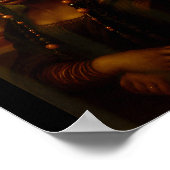 Black Mona Lisa Afro African American Melanin Blac Poster (Ecke)