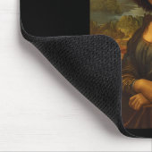 Black Mona Lisa Afro American Black History Mousepad (Ecke)