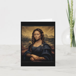 Black Mona Lisa Black History African Queen Karte