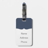 Black Montes letzte Raid Gepäckanhänger (Rückseite vertikal)