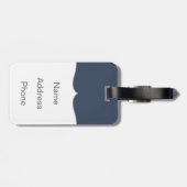 Black Montes letzte Raid Gepäckanhänger (Rückseite horizontal)