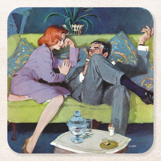 Black Montes letzte Raid Rechteckiger Pappuntersetzer (Vorderseite)