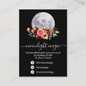 Black Moon Blume Zauber Jar and Kit Visitenkarte (Vorderseite)