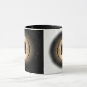 Black Moon Horse 2-sided Mug Tasse (Zentrum)