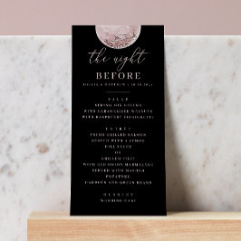 Black Moon Probe Dinner | Die Nacht davor Menükarte