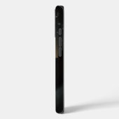 Black Moon Shine Horse Phone Case (Rückseite / Links)