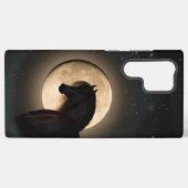 Black Moon Shine Horse Samsung Hülle Samsung Galaxy Hülle (Rückseite (Horizontal))