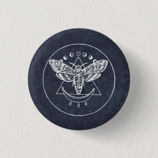Black Moon Sigil Button