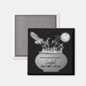Black Moon Society Magnet (Vorderseite/Rückseite)