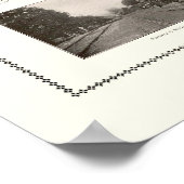 Black Mountain, NC Panorama Karte - 1912 Poster (Ecke)