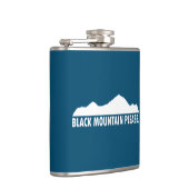 Black Mountain New Hampshire Bitte Flachmann (Rechts)