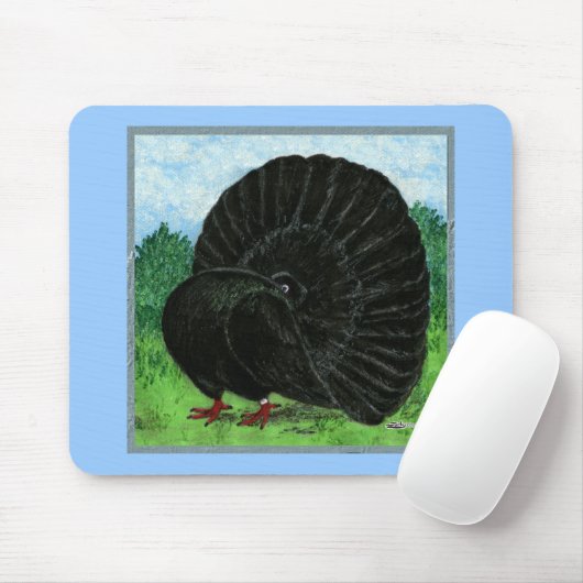 Black Mousepad (Mit Mouse)