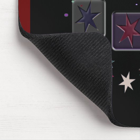 Black Mousepad Stars (Ecke)