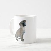 Black Mouth Cur #1 Kaffeetasse (Vorderseite Links)