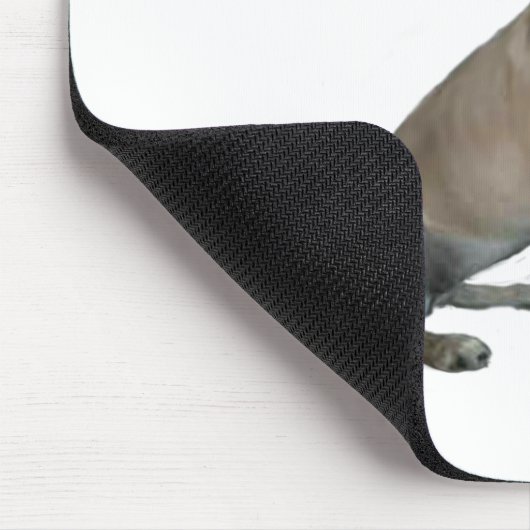 Black Mouth Cur #1 Mousepad (Ecke)