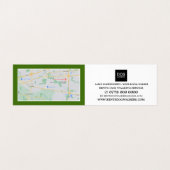 Black Mouth Cur, Dog Walker Service, im Detail Visitenkarten (Innenseite Aufgefaltet)