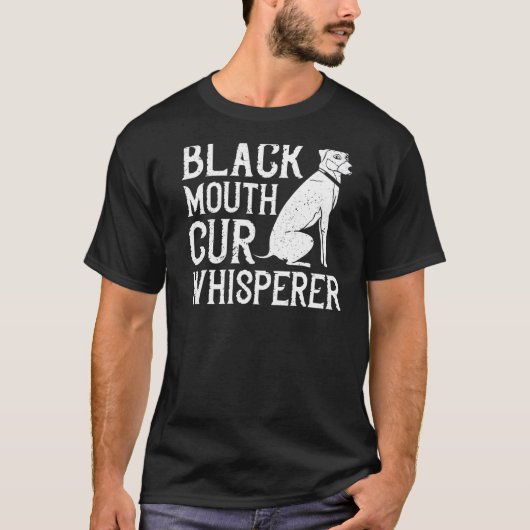 Black Mouth Cur Doppies Welwner Training 1 T-Shirt (Vorderseite)