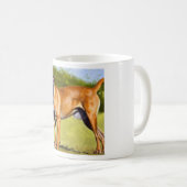 Black Mouth Cur Hund Kaffeetasse (VorderseiteRechts)