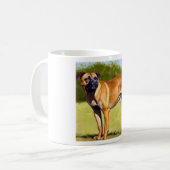 Black Mouth Cur Hund Kaffeetasse (Vorderseite Links)