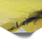 Black Mouth Cur Hund Poster (Ecke)