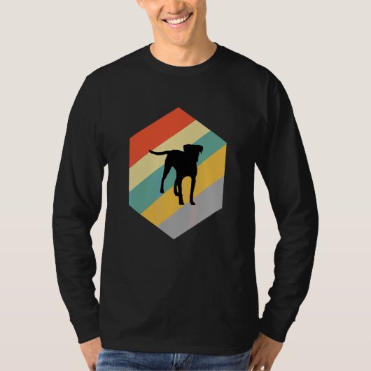 Black Mouth Cur Hund T-Shirt (Vorderseite)