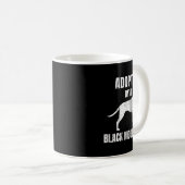 Black Mouth Cur Kaffeetasse (VorderseiteRechts)