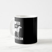Black Mouth Cur Kaffeetasse (Vorderseite Links)