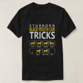 Black Mouth Cur Shirt Black Mouth Cur Dog (Design vorne)