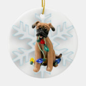 Black Mouth Cur Weihnachtsschmuck (Vorne)