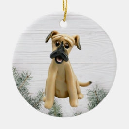 Black Mouth Cur Weihnachtsschmuck