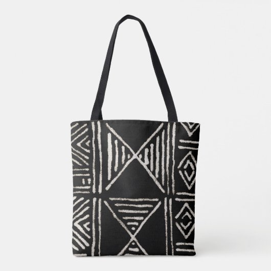 Black Mud Tuch Tote Tasche (Rückseite)