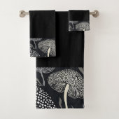 Black Mushroom Bath Set (Insitu)